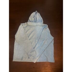 Kids Light Blue Long Sleeve Pullover Hoodie Sweatshirt Heathered Soft Top